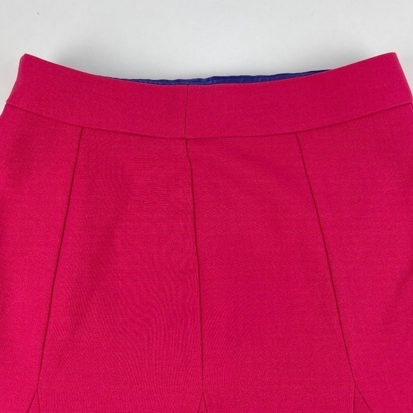 Banana Republic Skirt Womens Size 4 Pink Ruffled Zipper - Picture 4 of 8